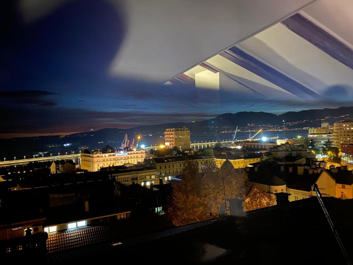Penthouse Rijeka Centar Lejlighed Eksteriør billede