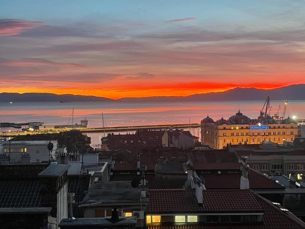 Penthouse Rijeka Centar Lejlighed Eksteriør billede