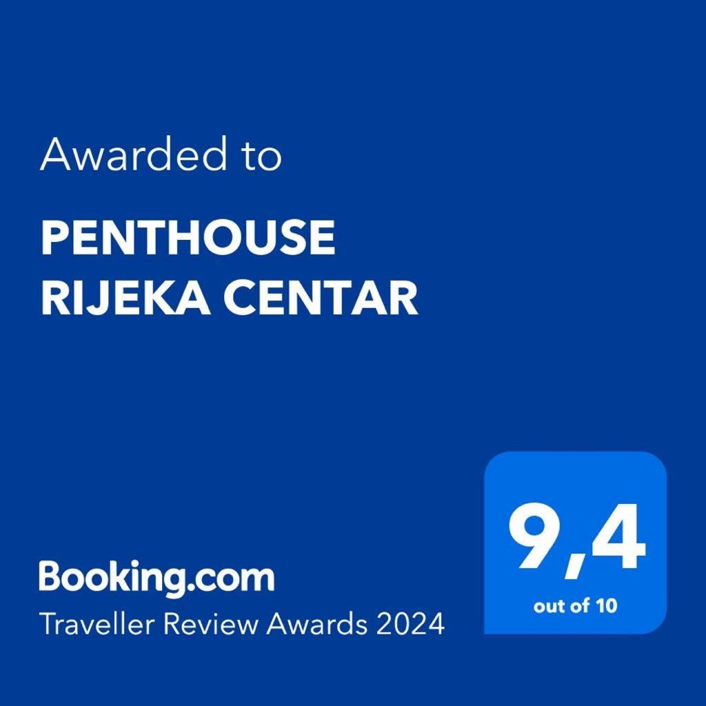 Penthouse Rijeka Centar Lejlighed Eksteriør billede